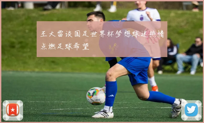 王大雷谈国足世界杯梦想球迷热情点燃足球希望